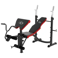 Banco Pesas K6 Soporte Bíceps Pierna Press 150kg