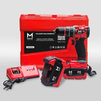 Taladro 1/2 Pulgadas Brushless Ator Dest Percutor 21V + 2 Baterías 5.0 Ah