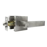 Cerradura Manija Bano Plata 120 Kl