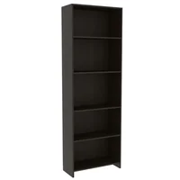 Biblioteca Lisa 25.6x62x180cm Eco Wengue Set X 8 Unidades