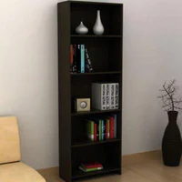 Biblioteca Lisa 25.6x62x180cm Eco Wengue Set X 12 Unidades