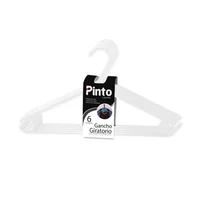Perchero 5 Ganchos Color Gris Fuller Pinto Set X 6 Unidades