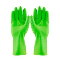 Par de Guantes Antideslizables Calibre 18 Talla L 9 Verde Set X 12 Unidades