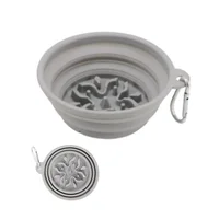 Cuenco Individual Plegable Para Comida Lenta Para Exterior De 545 Ml
