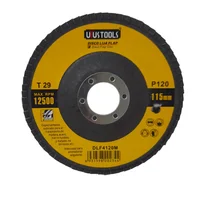 Disco Lija Flap 4 1/2 Madera Grano 120 Set X2 Uyustools