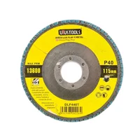 Disco Lija Flap 4 1/2 Metal Grano 40 Set X2 Uyustools