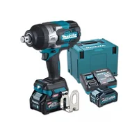 Llave de Impacto 3/4" 40V sin Escobillas 2 Baterías de 4Ah y Cargador Makita
