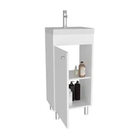 Mueble de Baño Rivera 84x40x32 Rta Blanco Mqz