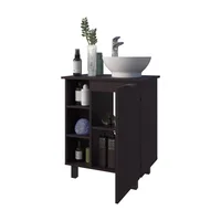 Mueble De Baño Alegra 88X62X42 Rta Wengue