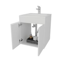 Mueble De Baño Meka 53X45X46 Rta Blanco - Homecenter.com.co