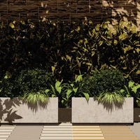 Jardinera Matera Rubik En Concreto 90X30X50