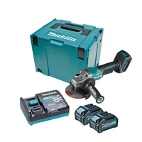 Pulidora 5" XGT 40V sin Escobillas 2 Baterías 4 A.h y Cargador Makita