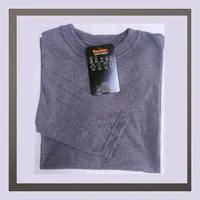 Camibuso Gris Oscuro Manga Larga Talla S