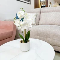 Orquidea Art C/pote 15cmx15cmx40cm
