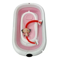 Bañera Con Termómetro Rosa Eb816
