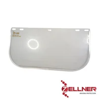 Visor En Acrilico para Careta Esmerilar Zellner Con Ribete x 5und