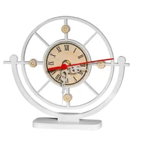 Reloj de Mesa Indigo Día 20cm Blanco