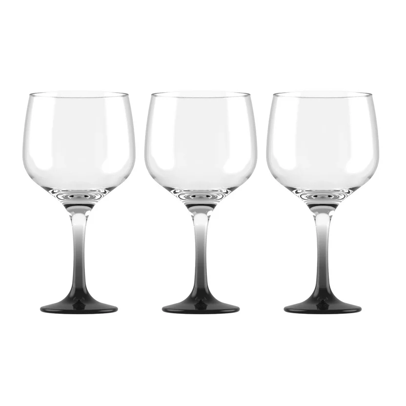 Set x3 Copas Ginebra Base Negra Molcajete - Homecenter.com.co