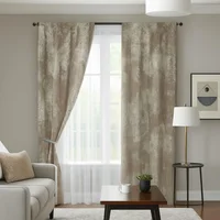 Set de 4 Cortinas 140x220 cm Jacq Bitono Bilbao + Velo