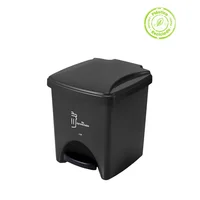 Caneca Pedal 20 Litros Negro Eco
