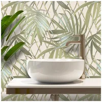 Papel Colgadura 53x10m Ramas Verde