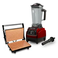 Combo Licuadora MegaF+ Asador Grill Panini