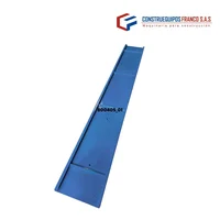 Riel de Pavimento Cara Sencilla Calibre 3/16 de 0.30 x 3 Metros