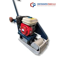 Vibrocompactadora Tipo Rana Zanjera 56x30cm Motor Gasolina Forte 6.5HP 3600RPM