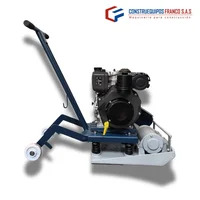 Vibrocompactadora Rana Convencional 56x45cm Motor Diesel Goodyear 10HP 3600RPM