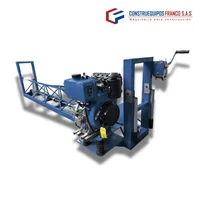 Regla Vibratoria Tipo Cercha 5 Metros Diesel 7HP Power