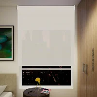 Cortina Enrollable 2En1 100X180Cm Screen Beige Pb