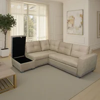 Sala Cama Prime + Puff Tela Camel
