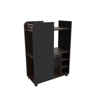 Mueble Bar Cora 85x60x30 cm Fume Negro