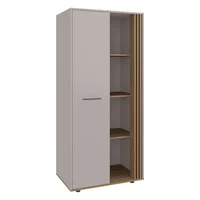 Closet Vance 178X80X52 cm Blanco/Natural