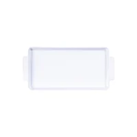 Bandeja Rectangular Tramontina en Porcelana 24x13cm Set X 4 Unidades