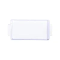 Bandeja Rectangular Tramontina en Porcelana 28x15cm Set X 4 Unidades