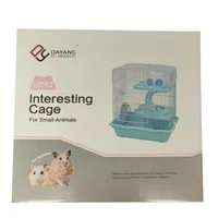 Jaula Hamster 2 Niveles 35x27x41 cm