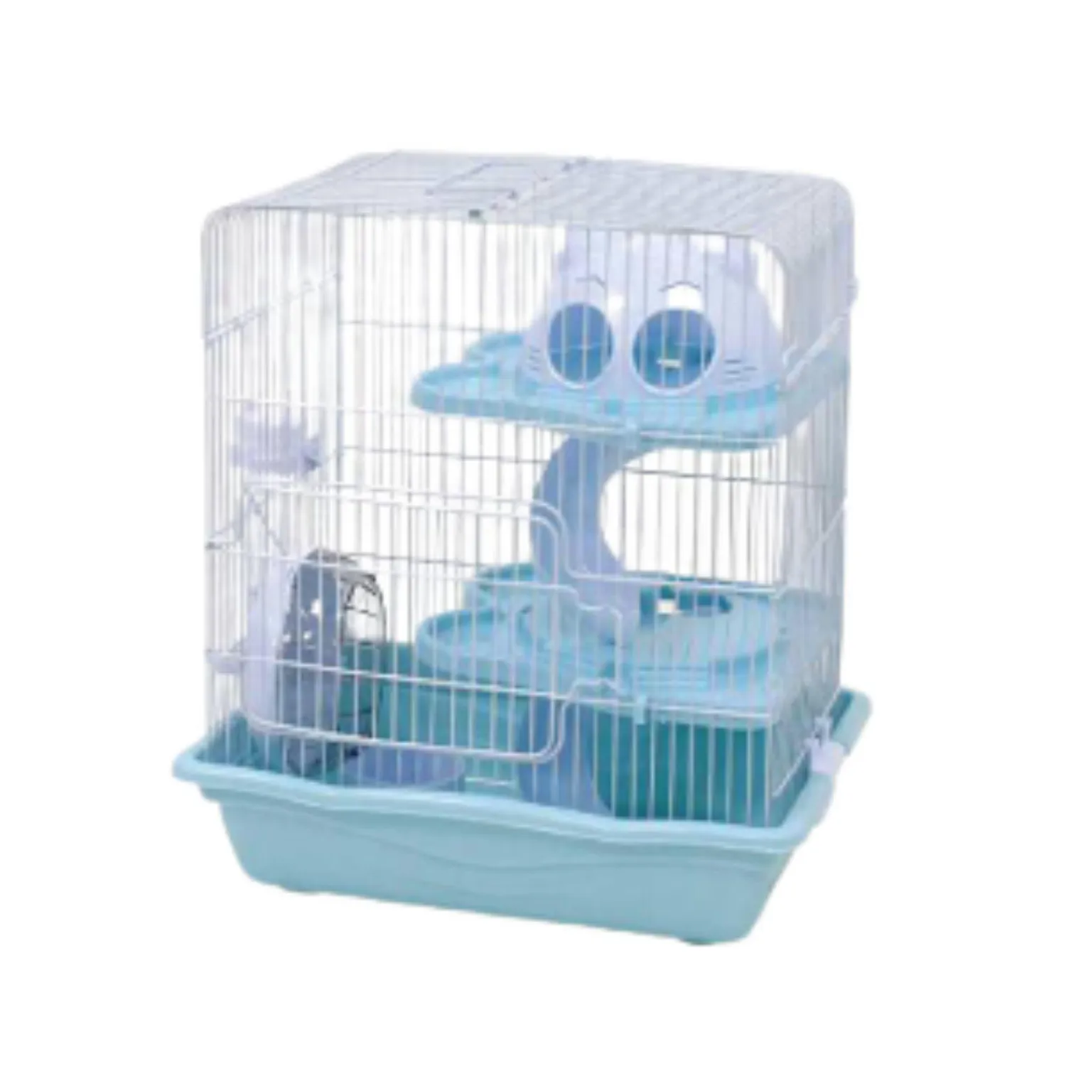 Jaula Hamster 2 Niveles 35x27x41 cm