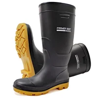 Bota Pvc Ms Sin Puntera Negro 39