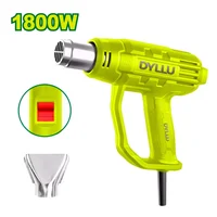 Pistola de Calor Eléctrica Dyllu 1800 W 550 °C Profesional + 1 Boquilla
