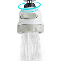 Grifo ahorrador agua giratorio con adaptador