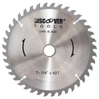 Disco Madera 7 1/4 40 Dientes
