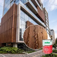 Pintura para madera en exterior base solvente incoloro 2.5 lts profilan ...
