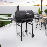 Char-broil Asador A Carbon Con Ahumador Con Bandeja Con Tapa 89X125Cm Char-Broil