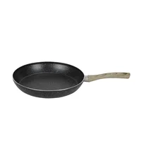Sartén en Aluminio Antiadherente 30cm Negro Marbel Inducción Just Home Collection