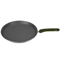 Sartén Crepera en Aluminio 28cm Antiadherente Libre de PFOA Mango Oliva Just Home Collection