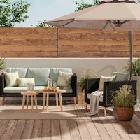 Juego De Terraza Sala Exterior Madera 5 Piezas Simos