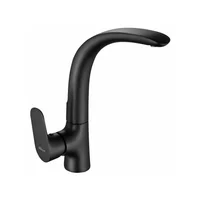 Grifería Lavaplatos Monocontrol Negro Vittori Sensi Dacqua