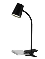 Lámpara Escritorio LED Pinza Kiss Negro