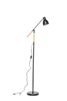 Lámpara De Pie Luxy 1 Luz E27 Negro
